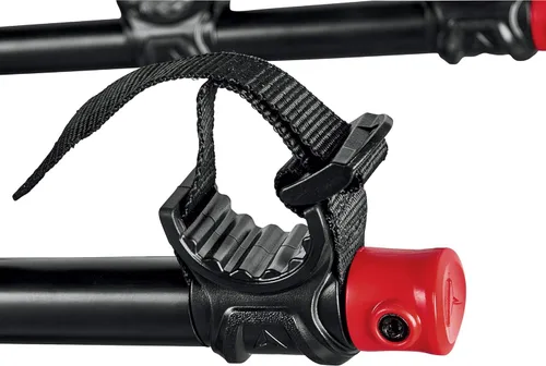 Vista 5 de Allen Sports Deluxe+ Portabicicletas de liberación rápida con bloqueo para enganche de 2 pulgadas, modelo 850QR, color negro