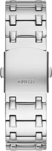 Vista 3 de GUESS Men's Dress Octagonal Crystal Multifunction 44mm Watch