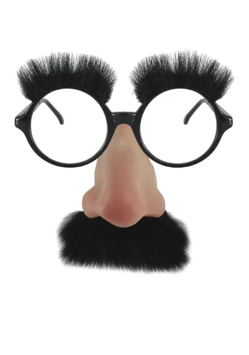Vista 2 de Gafas Divertidas de Groucho Marx Multicolor