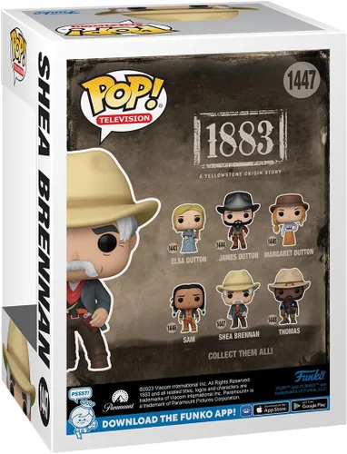Vista 3 de Funko POP! TV: 1883 - Shae Brennan - Figura de vinilo coleccionable - Idea de regalo - Producto oficial - para niños y adultos - Fans