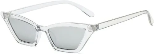 Vista 14 de gafas de sol Gafas cuadradas ojos de gato Gafas de sol de colores UV400 1-beige