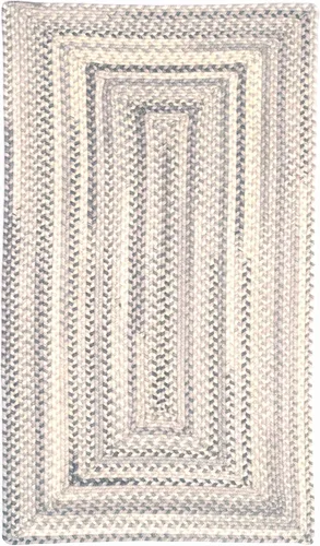 Vista 3 de Capel American Heritage Barn Blue Alfombra Trenzada de Cesta de 0' 12" Azul granero