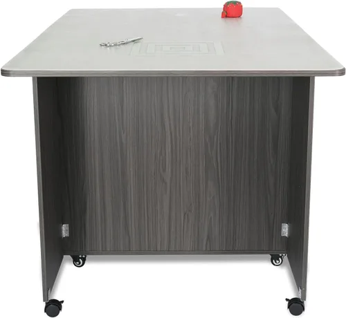 Vista 6 de Kangaroo Kookaburra Mesa de corte – Estación de trabajo grande de costura, acolchado y manualidades con superficie expandible de 70 x 40 pulgadas