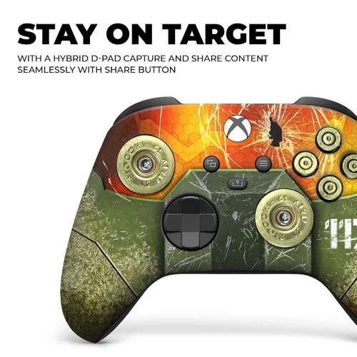 Vista 5 de DreamController Original Xbox Wireless Controller Special Edition Customized Compatible with Xbox One SX, Xbox Series XS & Windows 10 Made with
