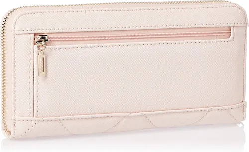Vista 2 de GUESS Cartera grande con cremallera Dilla para mujer Blush talla única