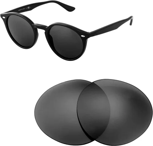 Vista 3 de Walleva Lentes de repuesto para lentes de sol Ray-Ban RB2180 de 2.008in, múltiples opciones disponibles