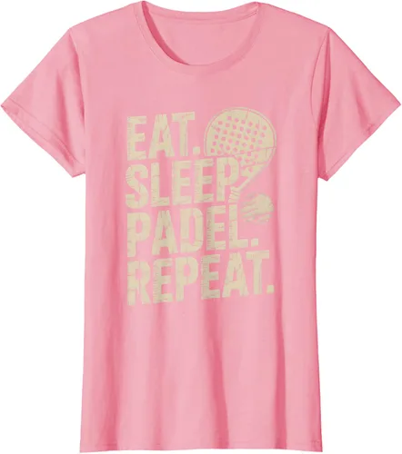 Vista 11 de Camiseta Eat Sleep Padel Repeat Padel Jugador de Tenis