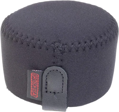 Vista 15 de OP/Tech USA Sombrero de capucha – Tapa universal para lente DSLR y cámaras digitales Capucha de lente de cámara de neopreno, tapa suave para lente