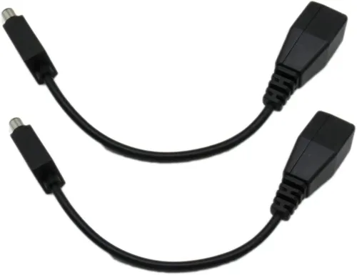 Vista 6 de Paquete de 2 cables adaptador de enchufe de fuente de alimentación de CA para Xbox 360 a Xbox ONE