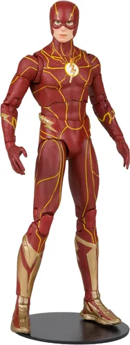 Vista 4 de McFarlane Toys The Flash Speed Force Variant (The Flash Movie) 7 Figuras Store Etiqueta de oro exclusiva