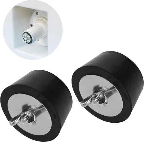 Vista 6 de 2 unids 2 pulgadas de expansión de goma para el invierno enchufe piscina spa tuberías accesorios de invierno