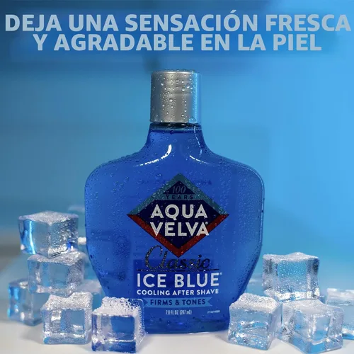 Vista 5 de Aqua velva Classic Hielo Azul después Afeitado