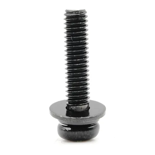 Vista 6 de ReplacementScrews Tornillos de soporte compatibles con Insignia NS-50D510NA19 (NS50D510NA19), Complete Feet / Legs Screw Set, Black Plated, Metric