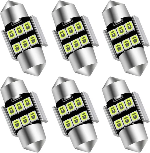 Vista 21 de AUXLIGHT 6614 6641 6612F 6615 F30-WHP TS-14V1CP Bombillas LED de 29 mm de 1.14” Festoon para luz interior de ámbar amarillo, súper brillantes