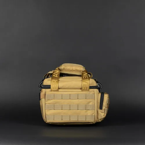 Vista 5 de WOLFpak 9L Mini Bolsa Táctica para Almuerzo - Bolsa Termo Resistente al Agua de 1000D, Aislada, Múltiples Bolsillos, Panel MOLLE y de Parches, Ideal