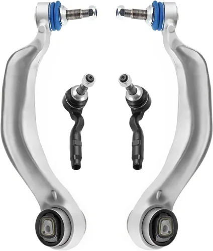 Vista 41 de Detroit Axle - 4 piezas de brazos de control traseros para Ford C-Max, Focus, Mazda 3 5, Volvo C30, C70, S40, V50, 4 brazos de control superiores e