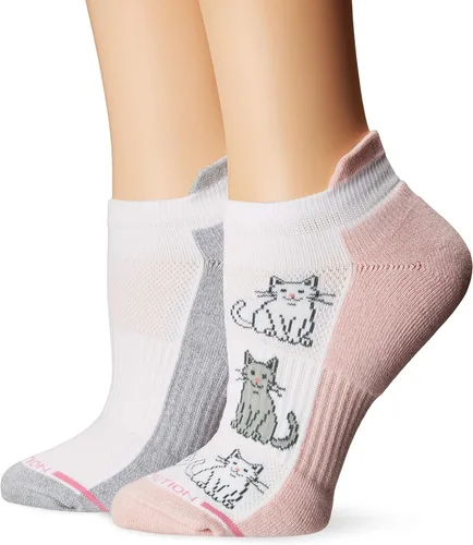 Vista 24 de Dr. Motion calcetines de compresión de corte bajo para mujer, 2 piezas