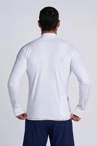 Vista 5 de Coolibar UPF 50+ Nocona Zip Rash Guard - Protector solar para hombre