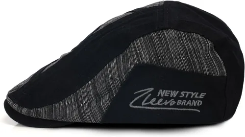 Vista 2 de M MOACC Gorras de Newsboy de algodón con hebilla ajustable Boina Sombrero Plano Conductor Cabbie Gatsby Sombreros