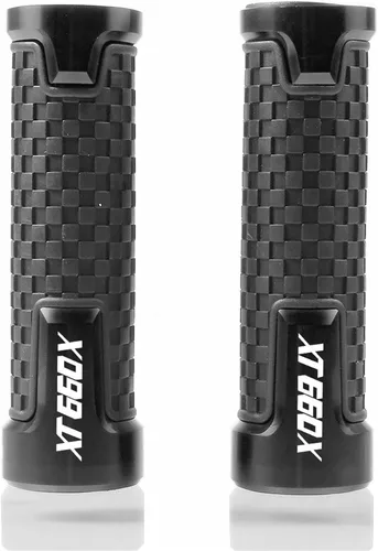 Vista 3 de Para Yamaha XT660X 2004 2017 XT660 XT 660 X 660X 7/8" 0.866 in antideslizante moto manillar mano agarre motocicleta accesorios (color : negro)
