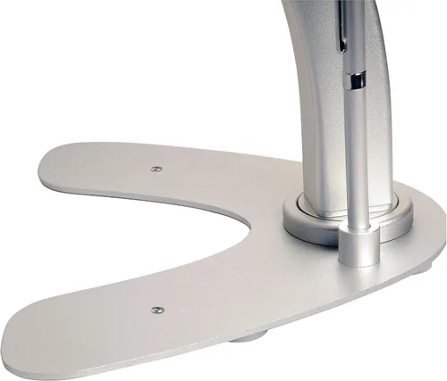 Vista 7 de Soporte de quiosco dual: soporte de aluminio CTA con caja de bloqueo y cable. Base giratoria de 360 grados. Carcasa diseñada para iPad mini