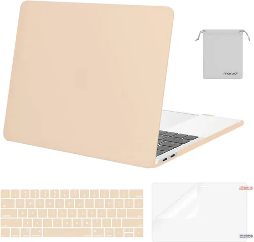 Vista 29 de MOSISO - Carcasa rígida de plástico, cubierta de teclado, protector de pantalla y bolsa de almacenamiento para MacBook Pro 13 pulgadas/33 cm