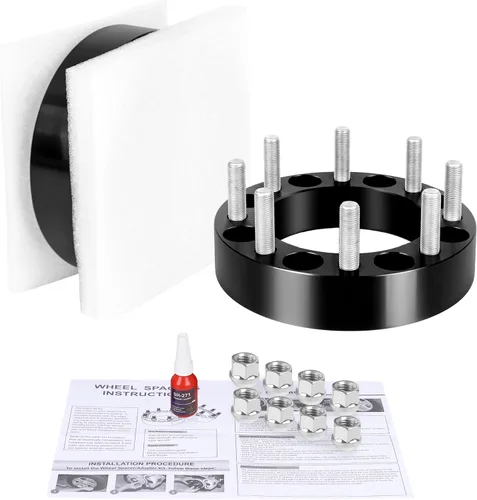 Vista 8 de YIZBAP Adaptadores de rueda de 8x6.5 a 8x170 para ruedas F250 F350 en vehículos Silverado, adaptador de rueda de 1.5 pulgadas 0.315x6.500 in a