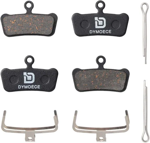 Vista 3 de 2 pares de pastillas de freno de disco de bicicleta compatibles con Sram Guide RSC RS R Elixir 7 9 Avid XO Trail 4 pistones MTB frenos de disco