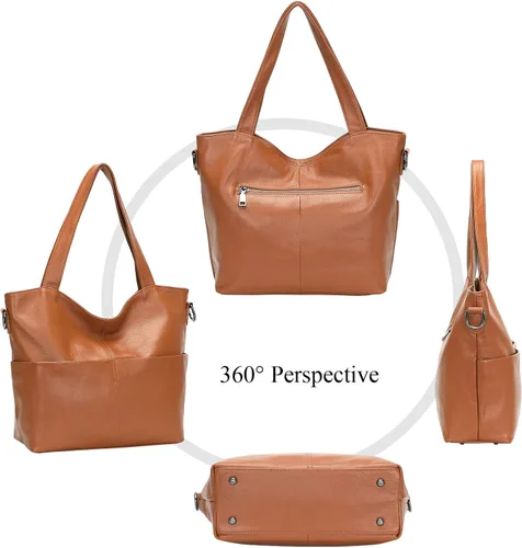 Vista 4 de CHERISH KISS Bolsos de cuero y bolsos de mano para mujer