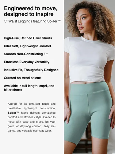 Vista 393 de Conceited - Leggings para mujer, longitud completa, ciclismo y capri, talla regular y extragrande