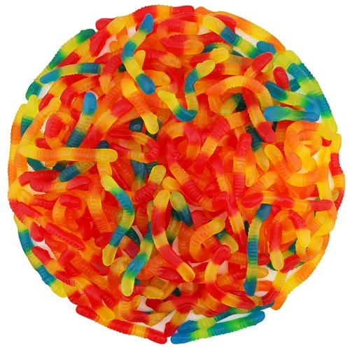 Vista 8 de Gomitas arcoíris de colores surtidos, tarro (3 lb) (oso surtido)