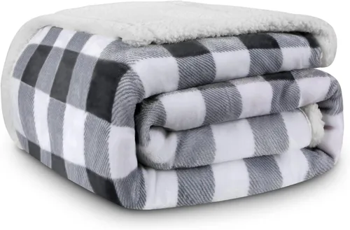 Vista 34 de MACEVIA Manta Decorativa de Forro Polar Sherpa para Sofá, Manta de Cebra 3D, Mullida, Gruesa, Cálida, Reversible, Acogedora, Cómoda, Súper Suave