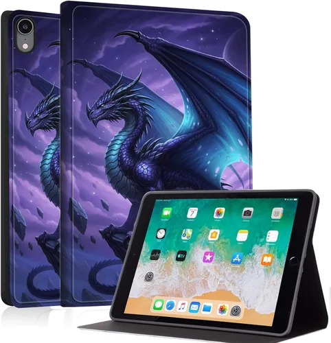 Vista 51 de Case for iPad mini A17 Pro (7th/6th Gen 2024/2021), Slim Shockproof Protective Cover with Auto Sleep/Wake, Durable PU Leather Multi-Angle Stand