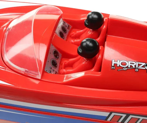 Vista 4 de Pro Boat Lucas Oil 17 Power Race DeepV w/Smart Chg & BattRTR PRB08044T2 Barcos RTR Eléctrico Amarillo