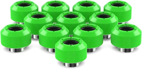 Vista 12 de PrimoChill Rígido RevolverSX Series de 1/2 pulgadas - Paquete de 12 - Cobre Caramelo