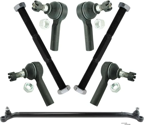 Vista 248 de TRQ Kit de dirección delantera con barra de acoplamiento de fuelle de piñón y cremallera compatible con Toyota Echo 2000-2005