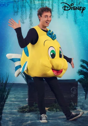 Vista 2 de Disney Adult Flounder Costume