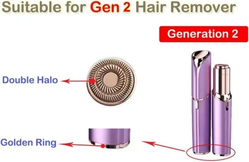 Vista 2 de Cabezales de repuesto para removedor de vello facial Finishing Touch Flawless Generation 2, 2