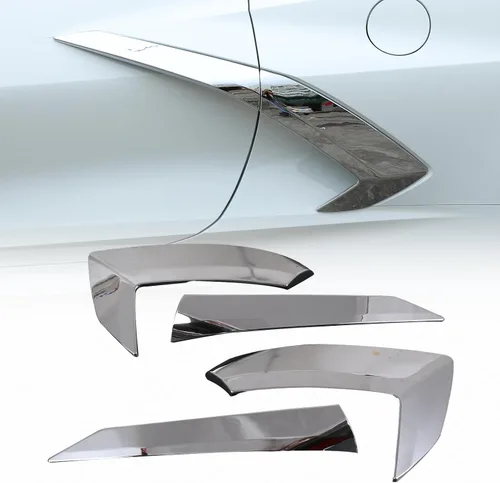 Vista 11 de CHEAYAR Cubierta de salida de aire lateral de la carrocería exterior compatible con Chevrolet Corvette C8 2020-2023, accesorios de ventilación
