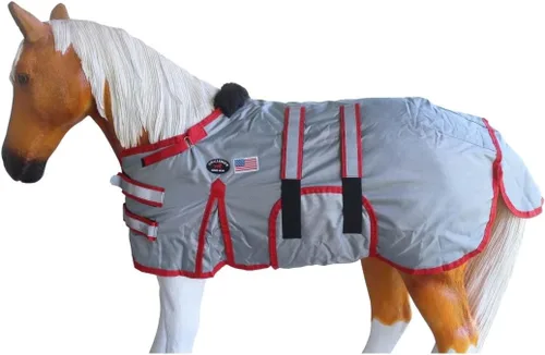 Vista 18 de CHALLENGER 1680D Miniature Weanling Donkey Pony Horse Foal Winter Blanket