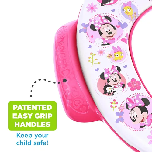 Vista 2 de Ginsey Disney Minnie Mouse "Believe in Me" - Asiento suave para orinal