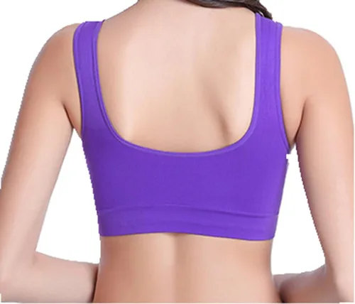 Vista 6 de Brasier Ohlyah sin costuras, con almohadillas extraíbles, para mujer