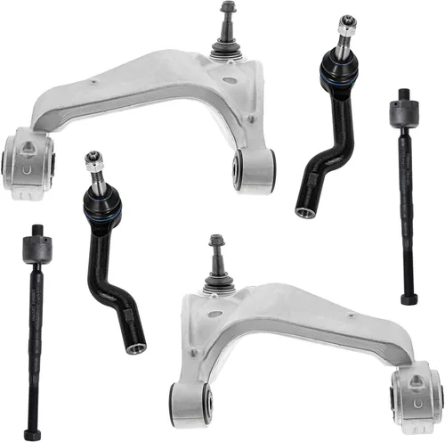 Vista 132 de Detroit Axle - Kit de extremo delantero para Chrysler 300 Dodge Charger 2011-2023 Challenger, 2 Lower Rearward Control Arms 2 Outer Tie Rods 2