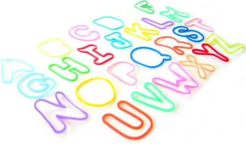 Vista 2 de Silly Bandz - Paquete del alfabeto - 36