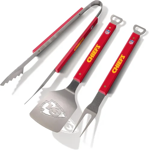 Vista 14 de YouTheFan NFL Spirit Series - Juego de barbacoa de 3 piezas
