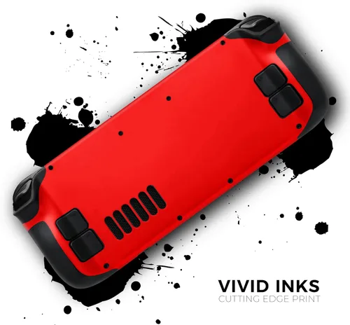 Vista 3 de DesignSkinz - Compatible con Steam Deck - Calcomanía protectora de policarbonato resistente a los arañazos, cubierta de vinilo