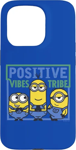 Vista 14 de Minions Carcasa Positive Vibes para iPhone 17