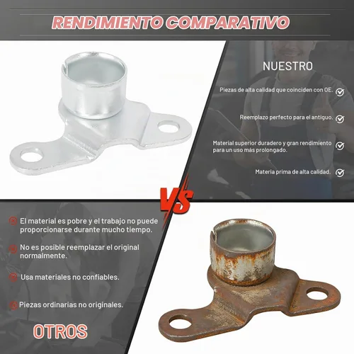 Vista 5 de Kit de bisagra para portón trasero con buje para Frontier 2005-2021