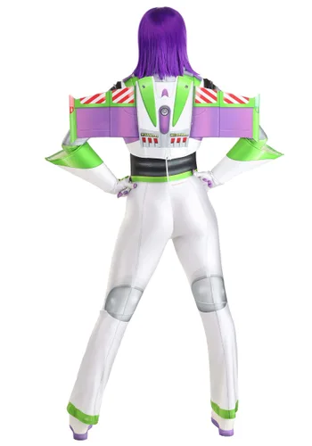 Vista 2 de Disfraz de Buzz Lightyear de Disney y Pixar para Mujer Multicolor