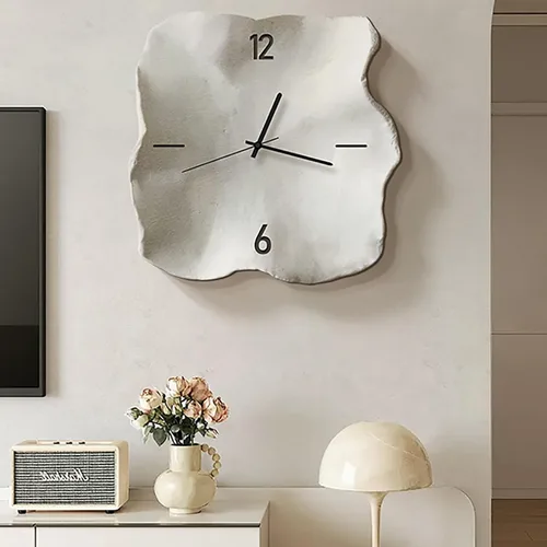 Vista 7 de Reloj de pared decorativo, reloj creativo, cómodo reloj de pared silencioso para el hogar, oficina, dormitorio